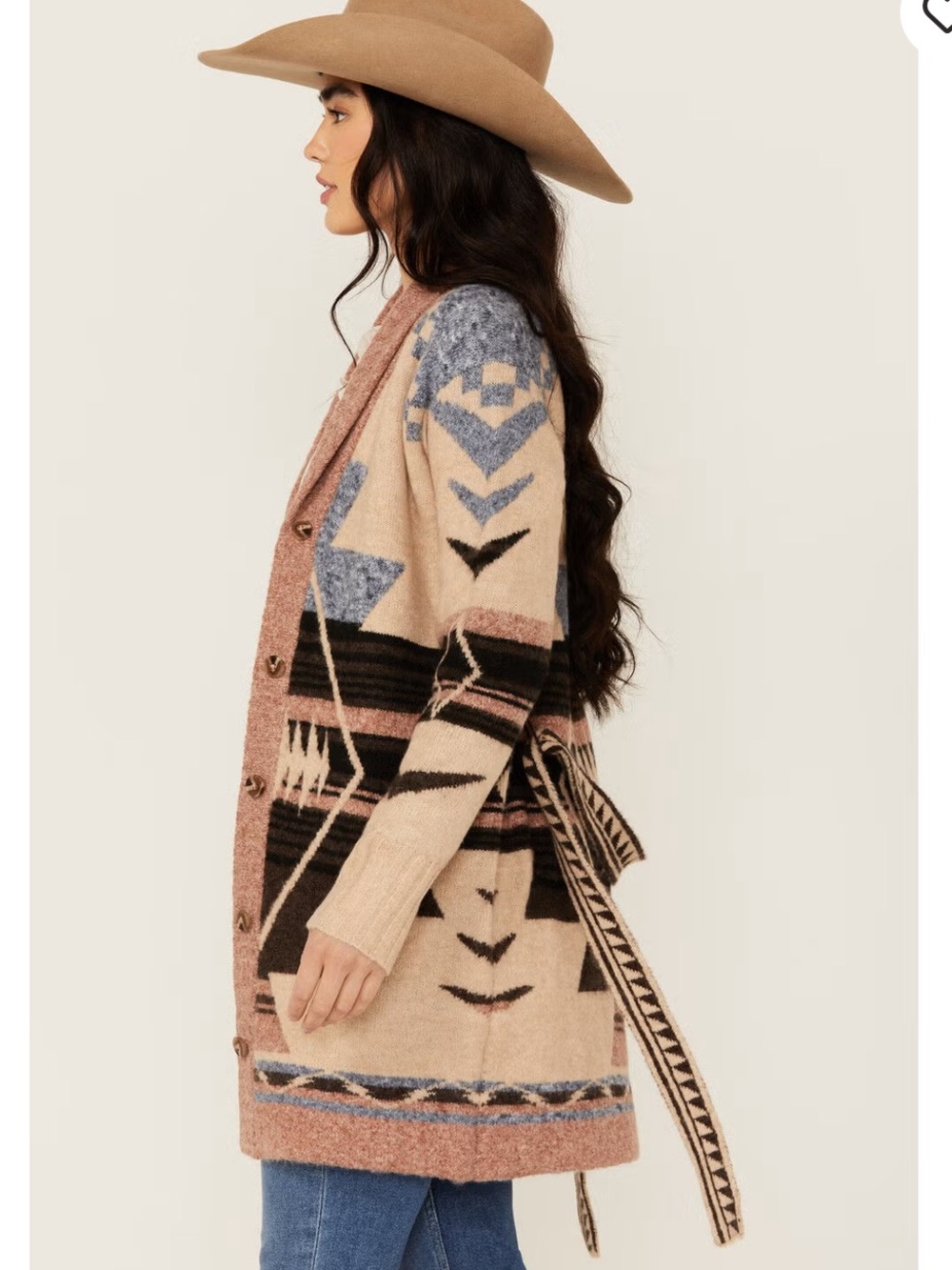 Idyllwind Women's Kimbark Southwestern Print Cardigan XL